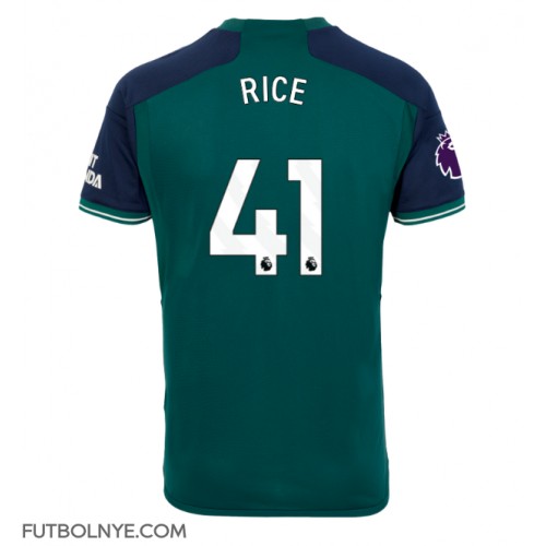 Camiseta Arsenal Declan Rice #41 Tercera Equipación 2023-24 manga corta